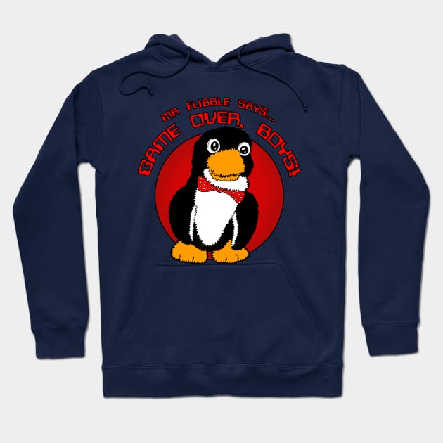 Mr Flibble Says... Hoodie by Hackers